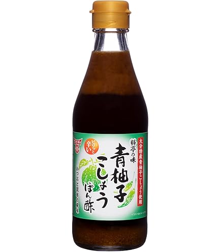 Amazon.co.jp: 柚子こしょうぽん酢 1本(360ml) 柚子ポン酢 柚子